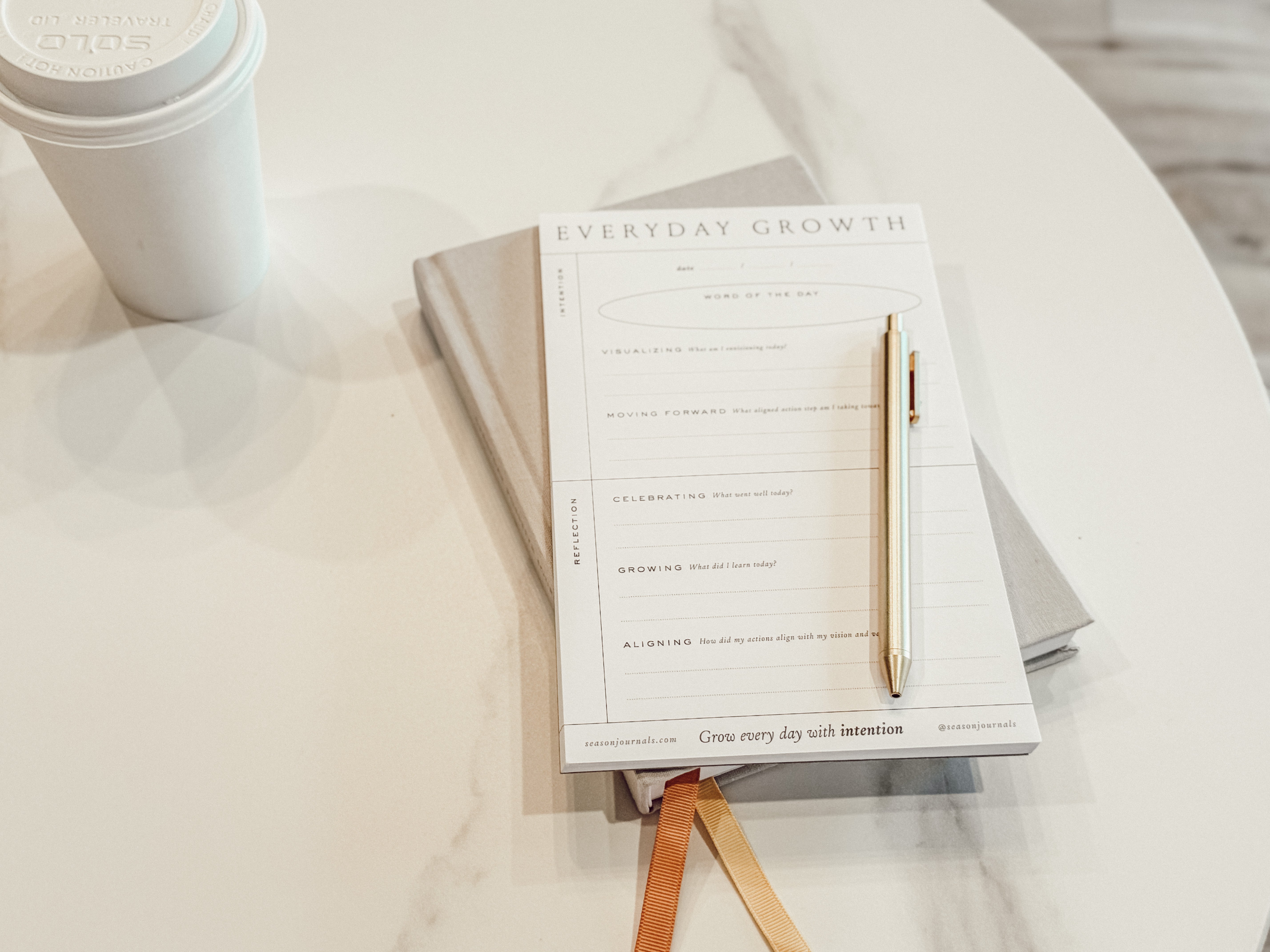 Everyday Positive Journal and Everyday Growth Notepad