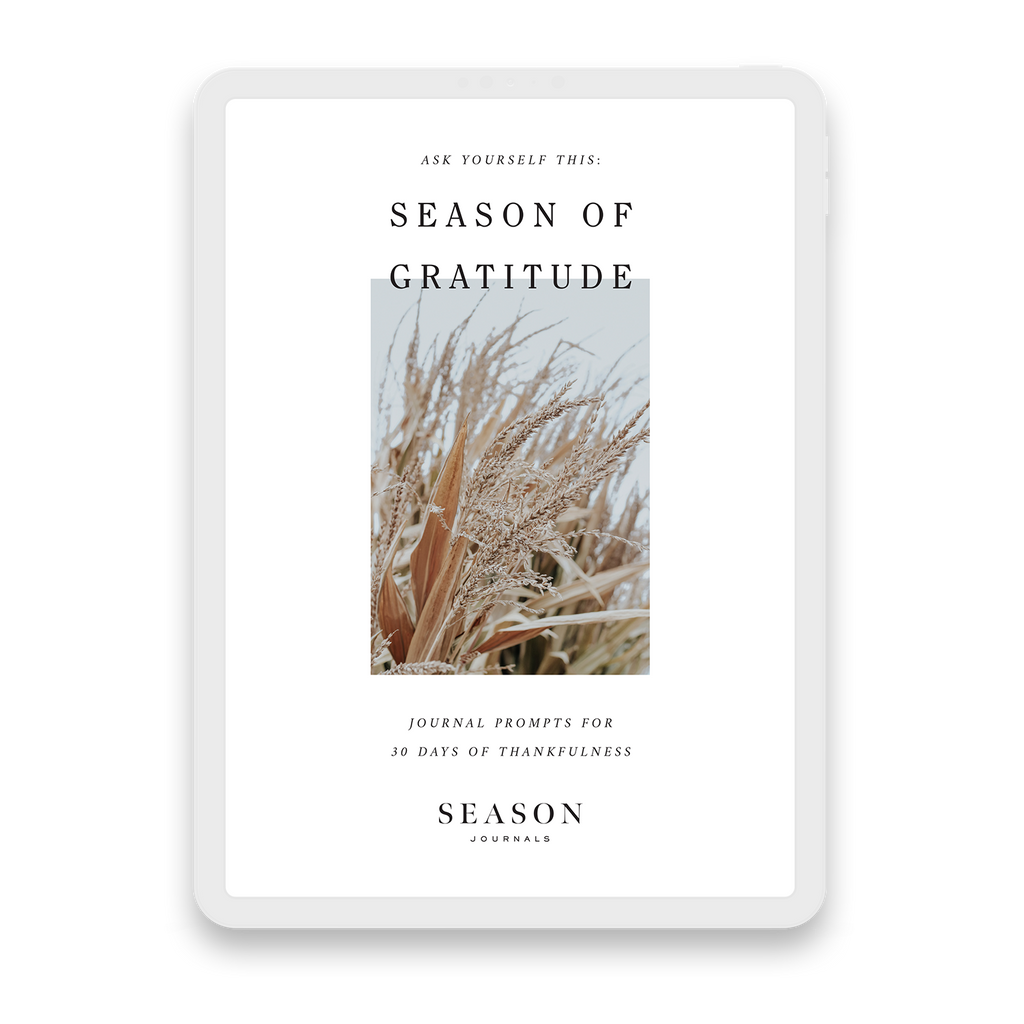 Season of Gratitude Workbook Cover