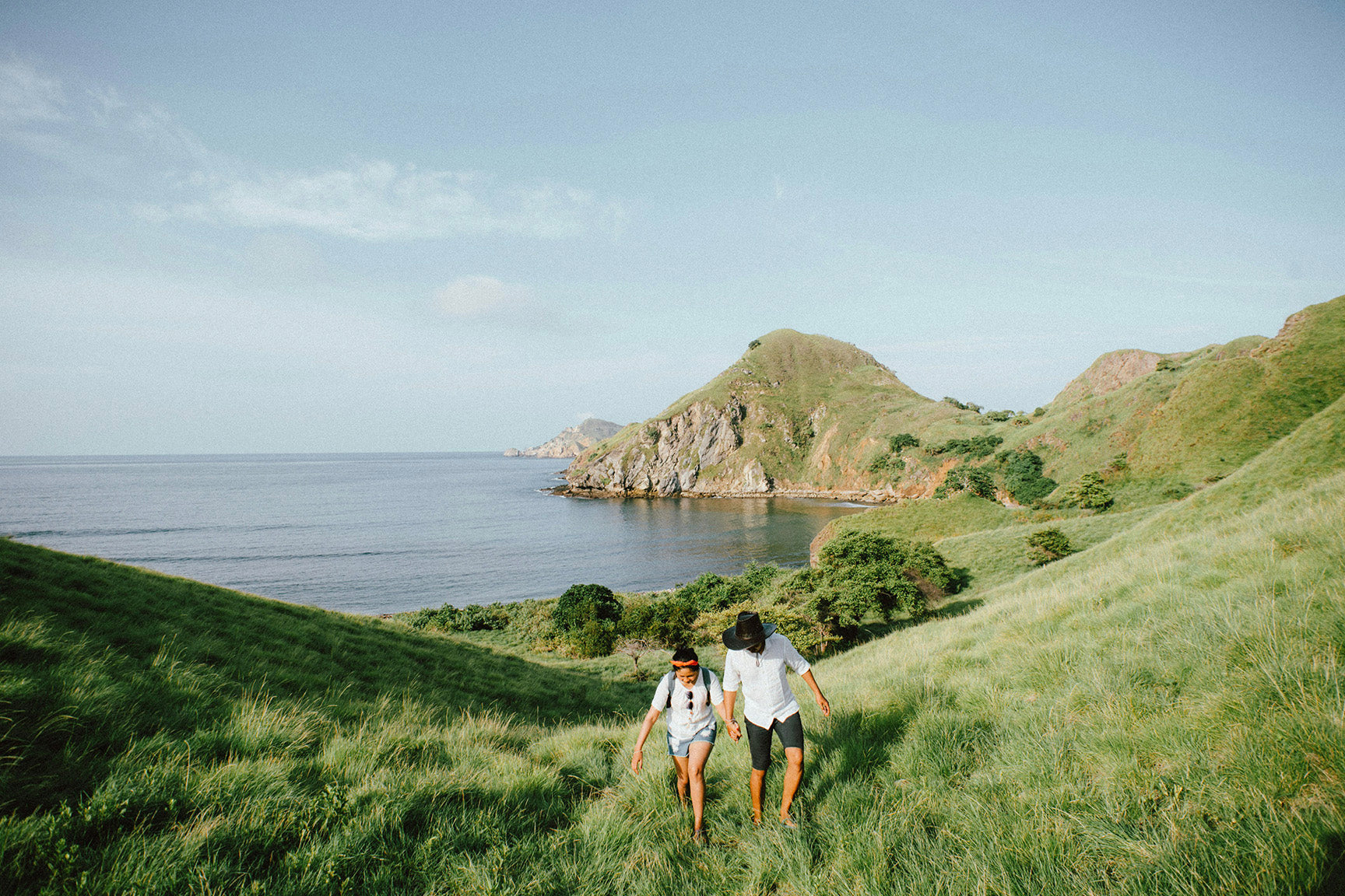 couple hiking