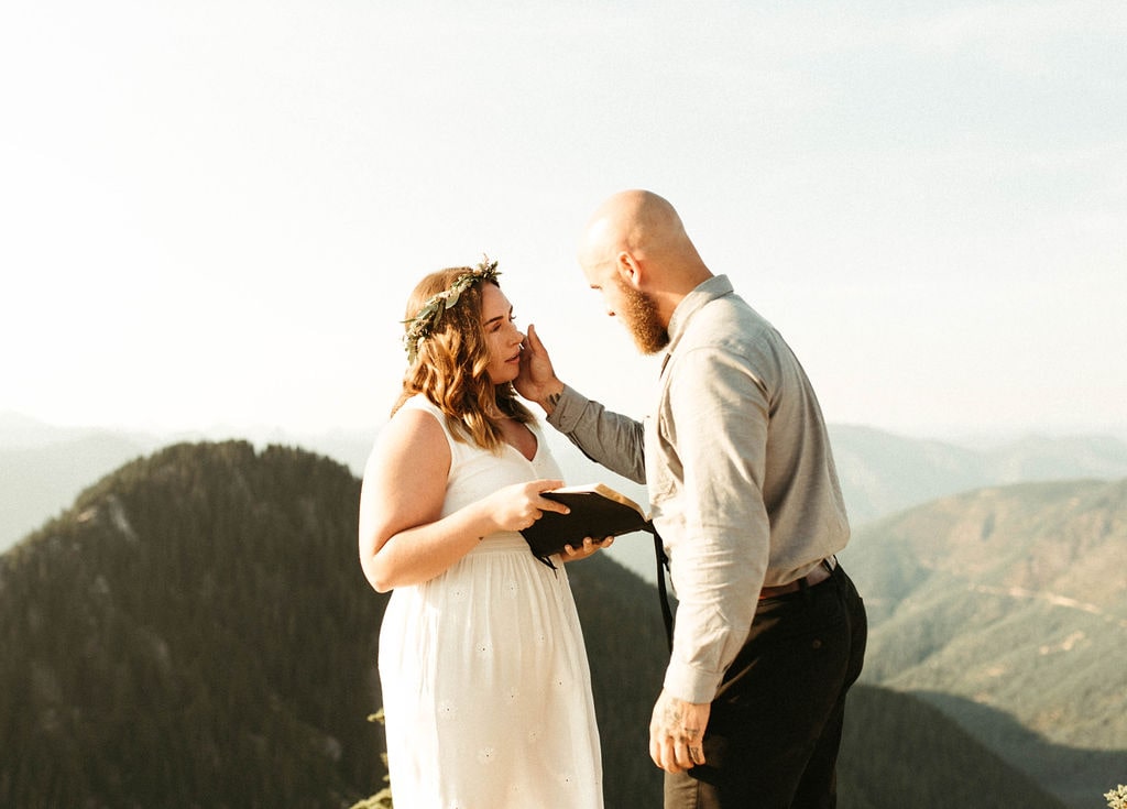 Couple's elopement by Lauren Anne Photography