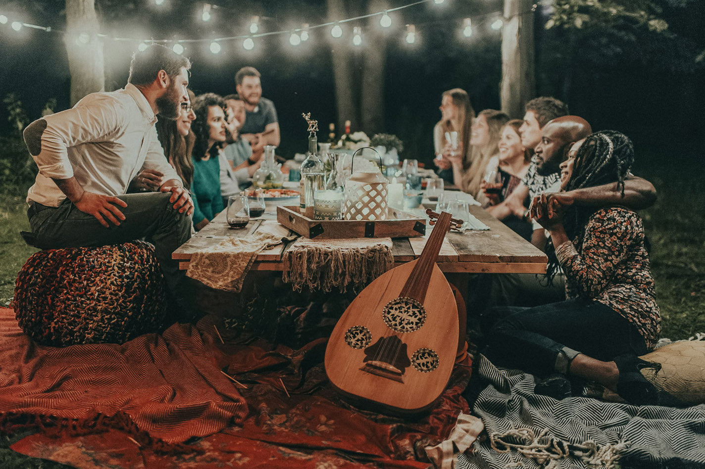 friends dinner party