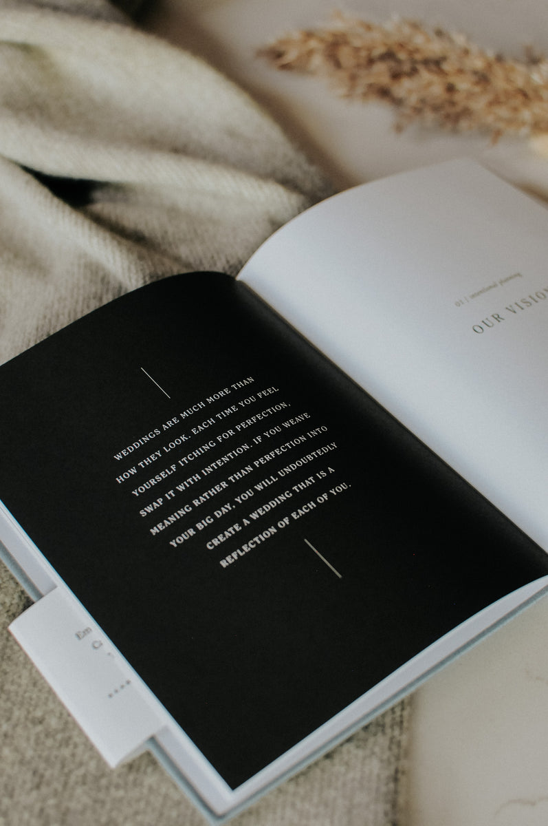 Engagement Journal | Vendor Sample | Client Gift for Wedding Pros ...