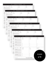 Load image into Gallery viewer, Case of 6 Everyday Growth Weekly Planners
