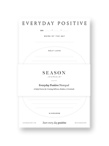 Everyday Positive Notepad