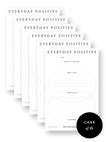 Load image into Gallery viewer, Case of 6 Everyday Positive Notepads
