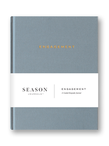 Engagement Journal by Season Journals in Slate Blue