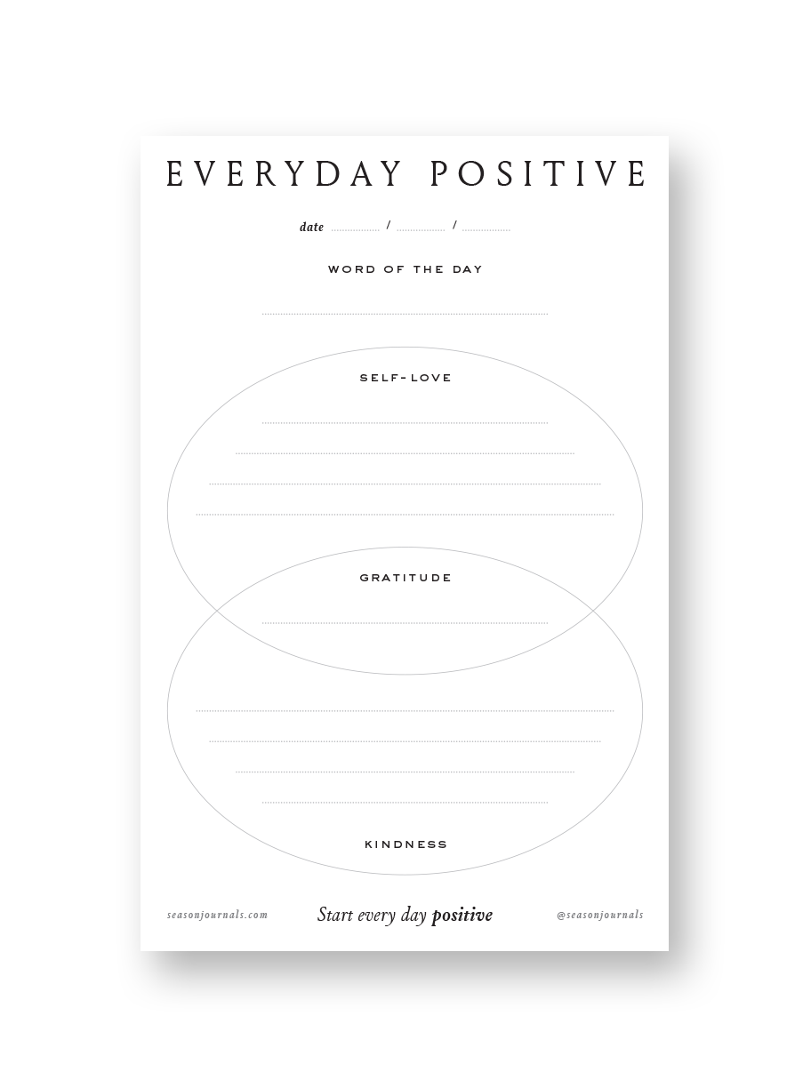 Everyday Positive Notepad