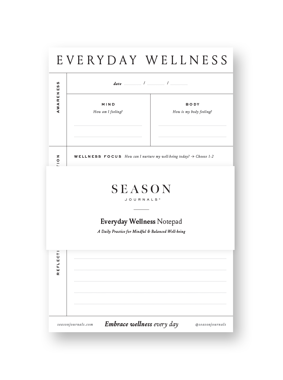 Everyday Wellness Notepad (Case of 6)