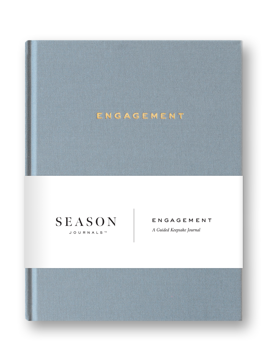 Engaged Journal Engagement Journal | Guided Keepsake Journal for Engaged Couples ...